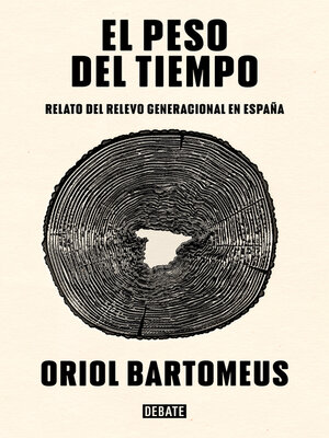 cover image of El peso del tiempo